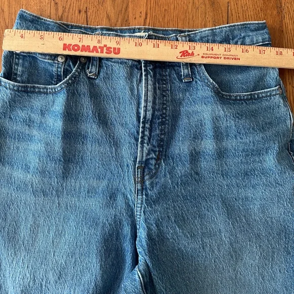 Madewell The Perfect Vintage Wide-Leg Crop Jean Size 29 - Picture 5 of 10